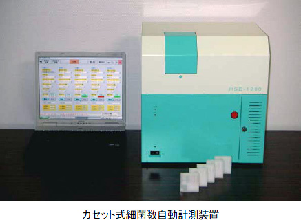 カセット式食品細菌数自動計測装置