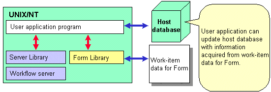 Accessing work-item data in Form from UNIX systems