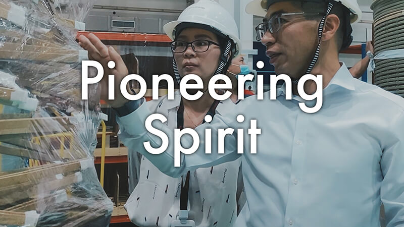 "PIONEERING SPIRIT" - Hitachi Group Identity (Japanese) - 