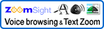 Start-up button of ZoomSight