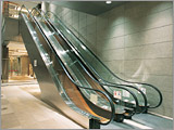 image of escalators