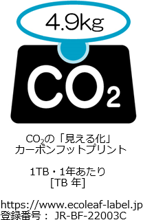 CFPlF4.9kgACO2́u鉻vJ[{tbgvgAhttps://www.ecoleaf-label.jpAo^ԍFJR-BF-22003C