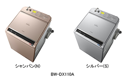 [画像]BW-DX110A (左)シャンパン(N)、(右)シルバー(S)