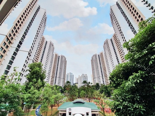 [画像]シンガポールのHDB住宅