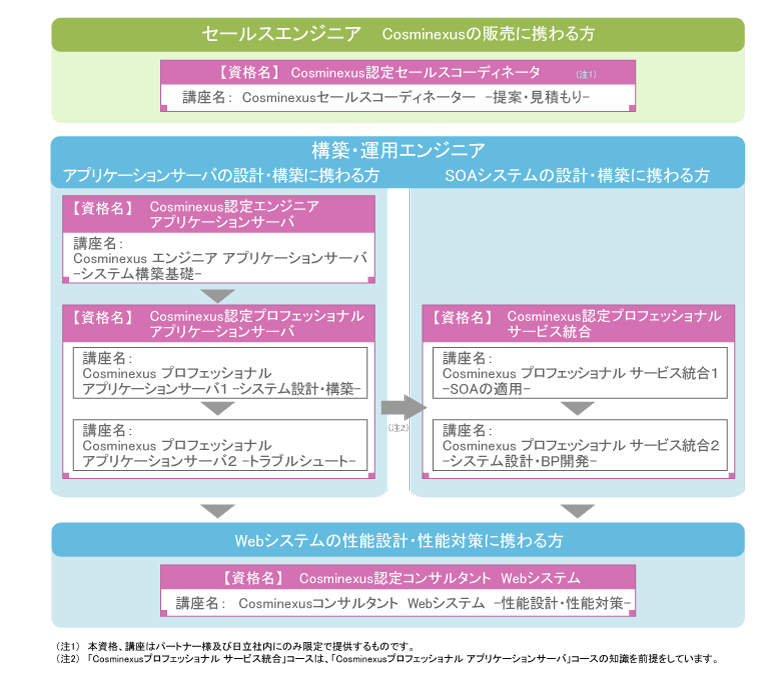Cosminexus �F�莑�i���x�̑̌n