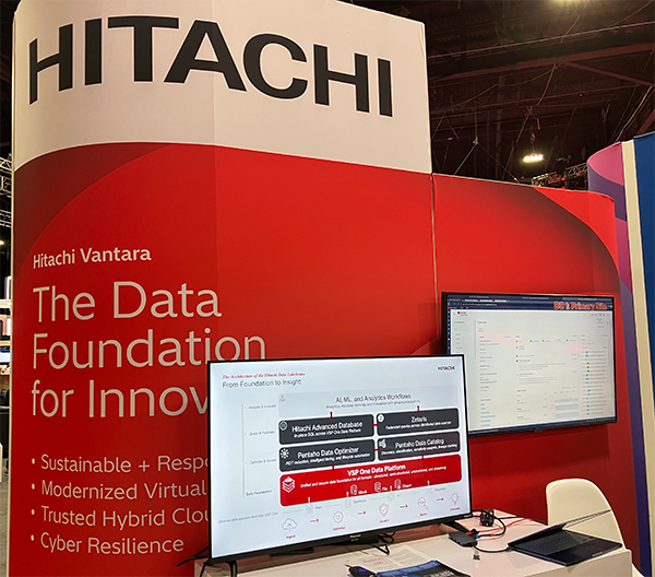 Red Hat Summit 2026におけるHitachi Vantara展示ブース