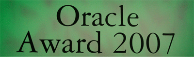Oracle Award 2007