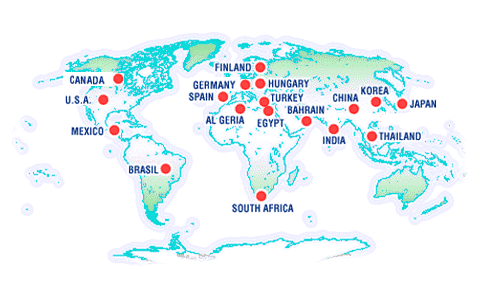 world map