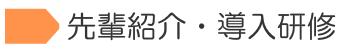 先輩紹介・導入教育