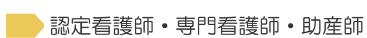 認定看護師・専門看護師・助産師