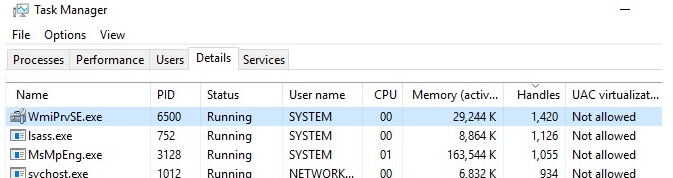 Windows̃vZXWmiPrvSeł̃nh[NC[W