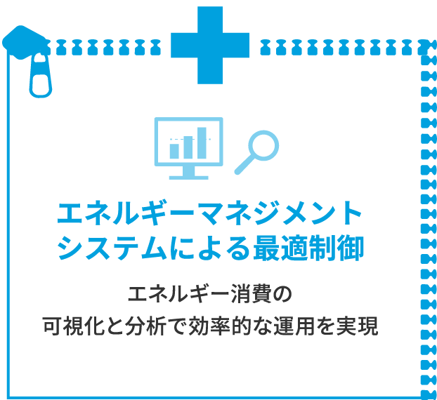 エネルギーマネジメントシステムによる最適制御 エネルギー消費の可視化と分析で効率的な運用を実現