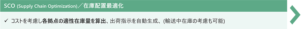 SCO (Supply Chain Optimization)^݌ɔzuœKFRXgle_̓K݌ɗʂZoAo׎wA(A݌ɂ̍l\)