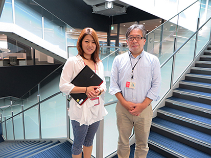 中山さん(左)、永野さん(右)