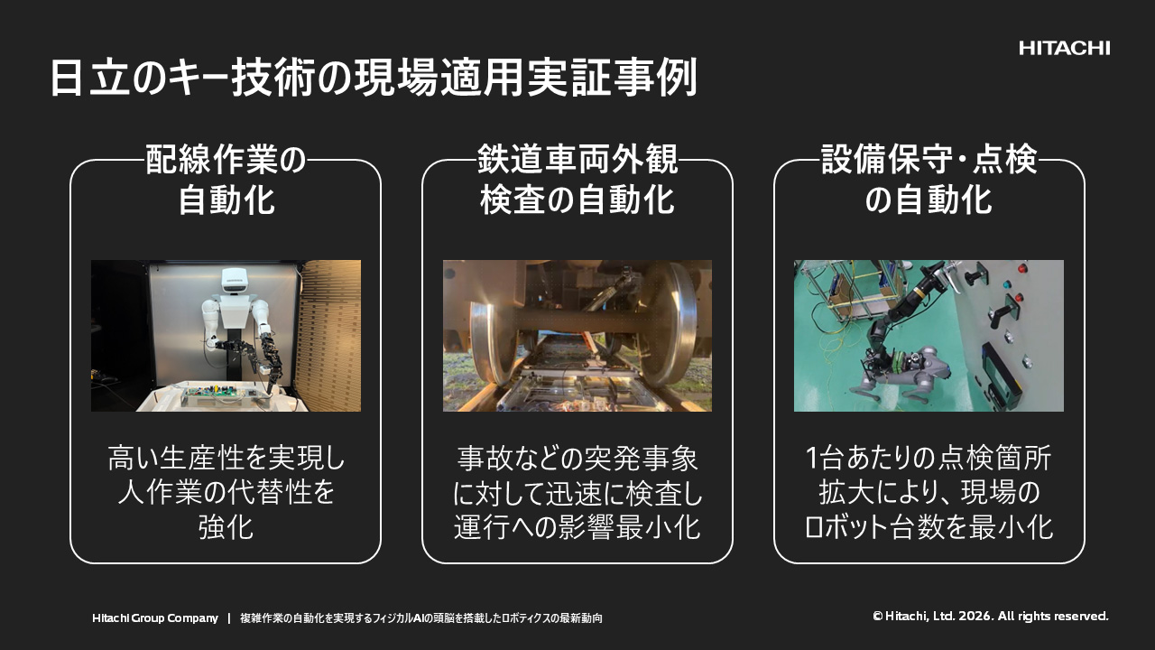 C-01】複雑作業の自動化を実現する、フィジカルAIの頭脳を搭載した