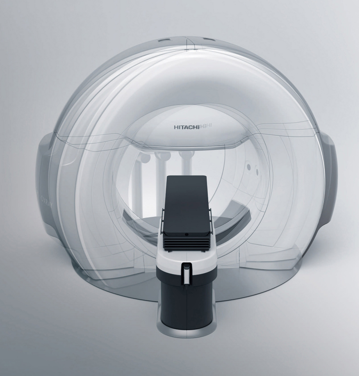 水平軸回転の様子