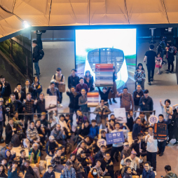 台北駅でのデザインイベント