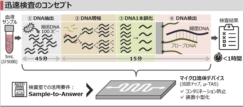 迅速検査のコンセプト