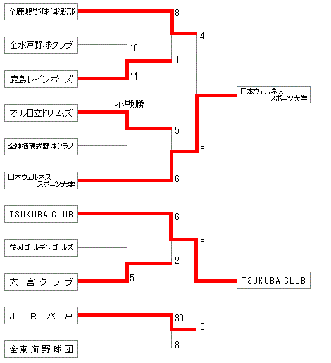 図 : 代表決定戦